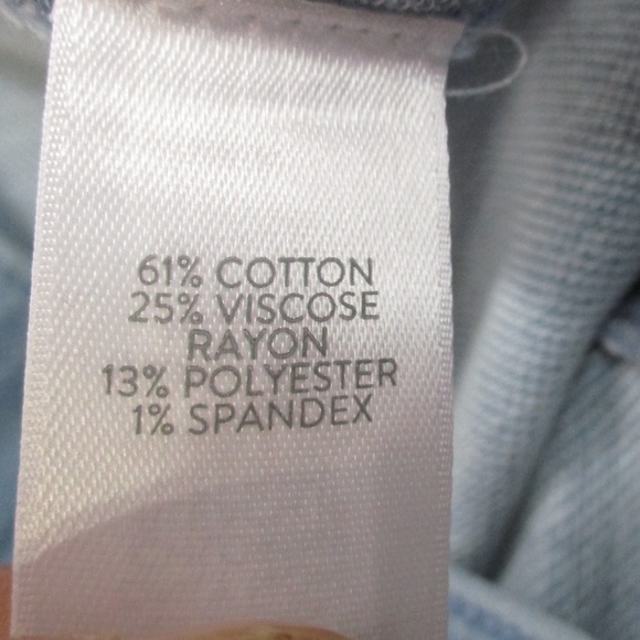 J. Jill Jeans Women's Medium Light Wash Slim Leg Ankle Pull On‎ Stretch Denim - Picture 8 of 8